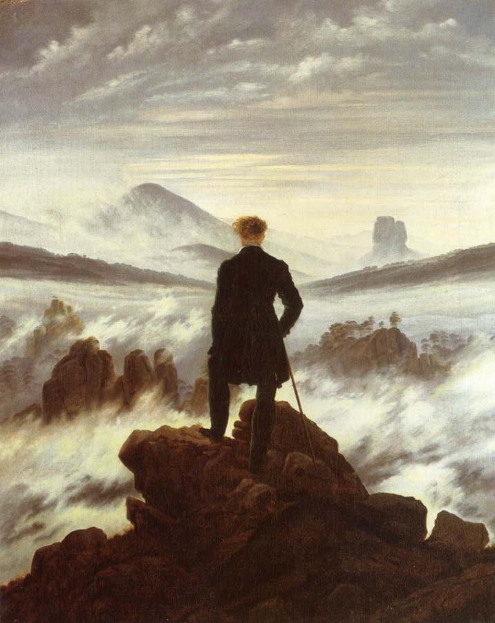 The walker above the mists